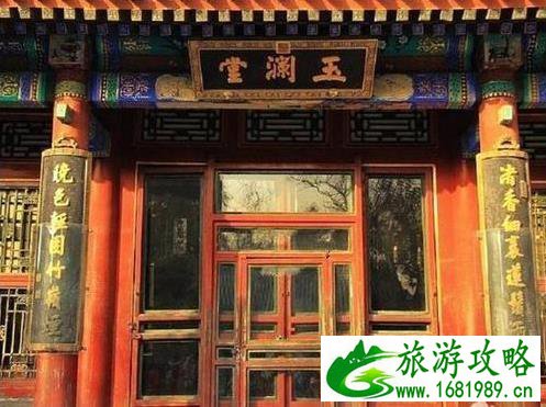 颐和园旅游攻略路线图推荐