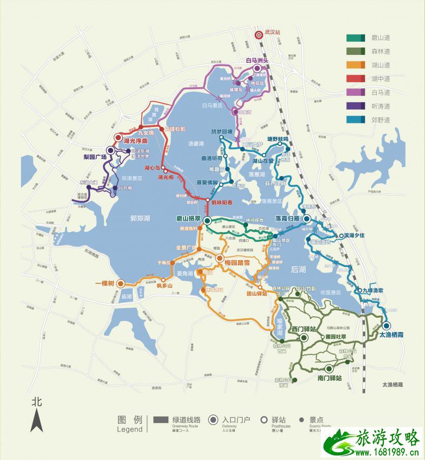 东湖绿道哪一段最好玩 武汉本地人告诉你段段有特色
