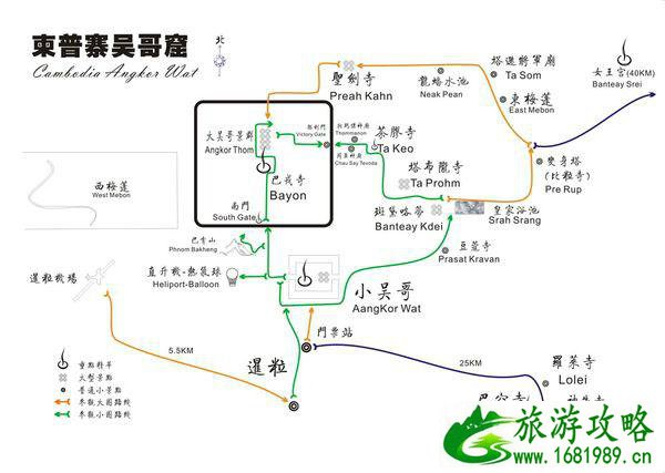 吴哥窟旅游攻略路线+价格费用参考 吴哥窟旅游攻略路线+价格费用参考