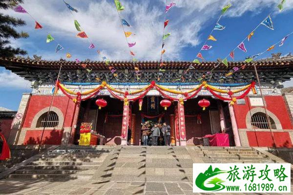 2021年3月20日起泰山碧霞祠、普照寺及王母池恢复开放