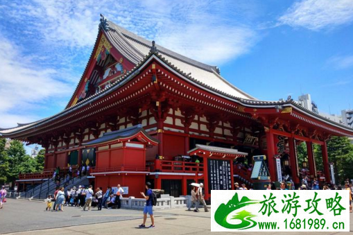 东京浅草寺旅游 浅草寺攻略 东京浅草寺旅游 浅草寺攻略