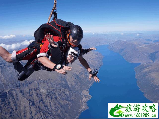 新西兰皇后镇nzone跳伞攻略 新西兰皇后镇nzone跳伞攻略