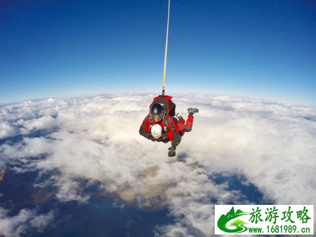 新西兰皇后镇nzone跳伞攻略 新西兰皇后镇nzone跳伞攻略
