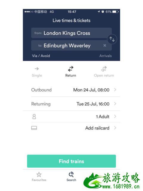 英国火车票购买攻略 英国火车票购买攻略