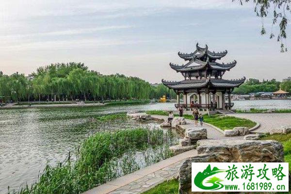 玉渊潭公园游览路线图 玉渊潭公园在哪个位置