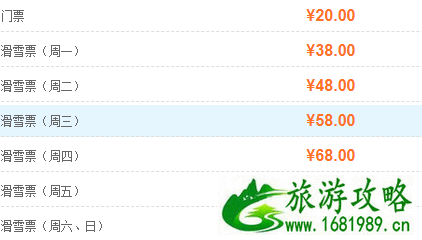北京周边滑雪场排名 2022-2020北京滑雪场门票价格+开放时间 北京周边滑雪场排名 2022-2020北京滑雪场门票价格+开放时间