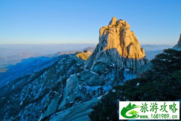 天柱山一日游路线图 天柱山一日游路线图