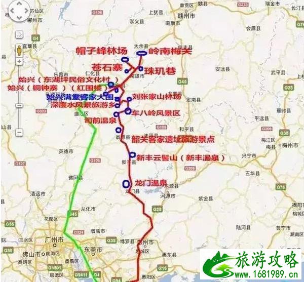 广东省道S244是从哪儿到哪儿 沿途景点-线路景点地图 广东省道S244是从哪儿到哪儿 沿途景点-线路景点地图