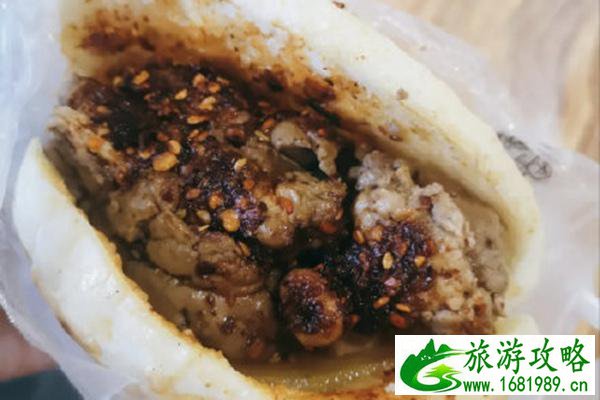 脑夹馍是什么美食 在哪能吃到