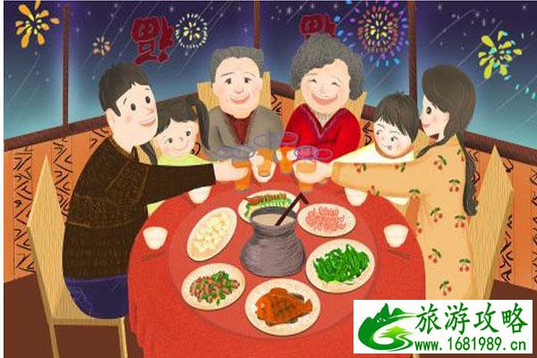 2021春节可以吃年夜饭吗 春节吃什么传统食物