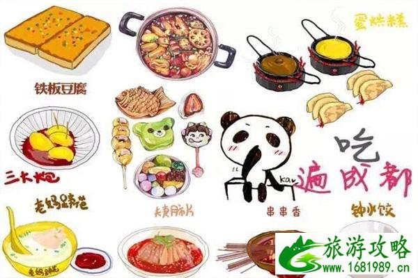 成都美食街在哪里有哪些
