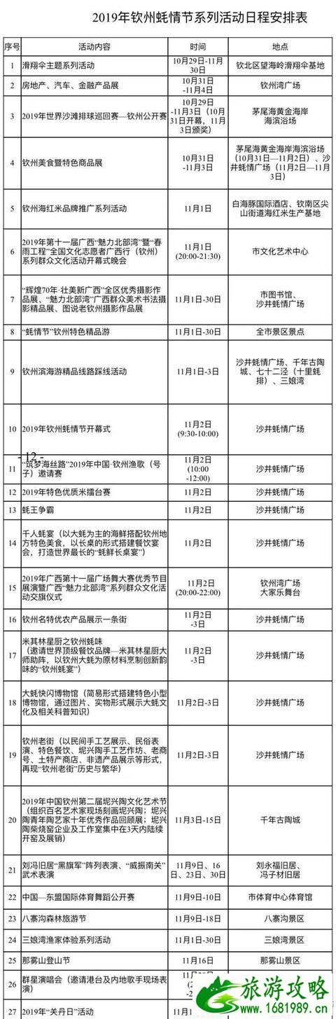 2022钦州蚝情节10月29日开启 附活动时间安排 2022钦州蚝情节10月29日开启 附活动时间安排
