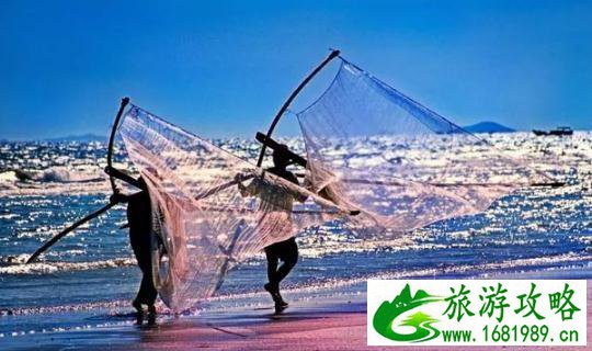 防城港海滩景点大全2022