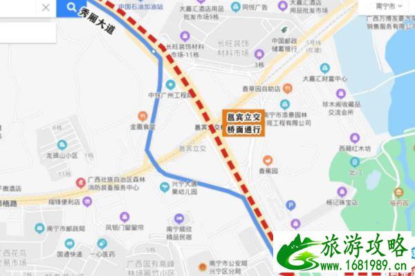 南宁公交线路调整走向 南宁公交线路调整走向