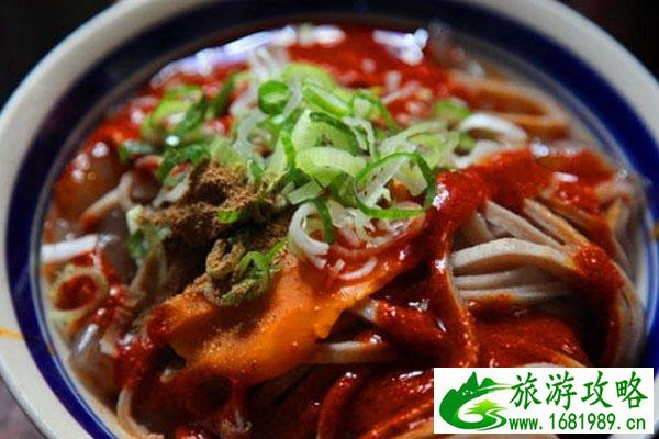 华山景区附近特色美食推荐