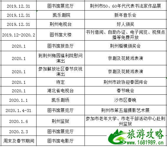 荆州方特春节营业时间 附2020年新春庙会活动