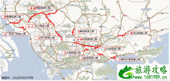 2021清明节深圳市内墓园及景区商圈拥堵路段-时间 2021清明节深圳市内墓园及景区商圈拥堵路段-时间
