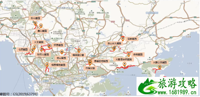 2021清明节深圳市内墓园及景区商圈拥堵路段-时间 2021清明节深圳市内墓园及景区商圈拥堵路段-时间