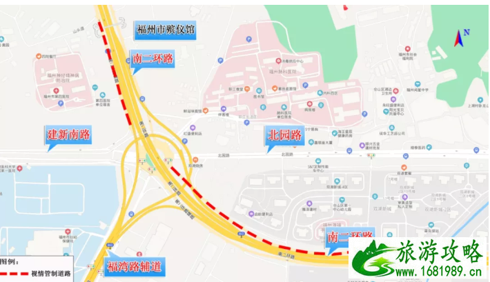 2021清明节福州墓园周边交通管制路段及时间 2021清明节福州墓园周边交通管制路段及时间