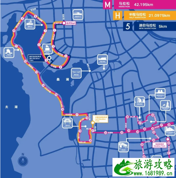 2020比佛利无锡马拉松比赛路线及交通管制 2020比佛利无锡马拉松比赛路线及交通管制