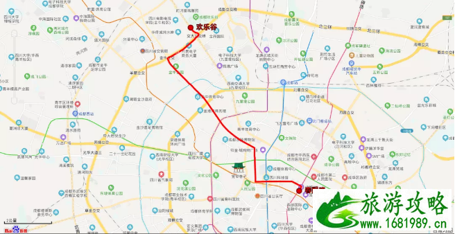 6月成都新增旅游公交线路-站点票价及发车时间