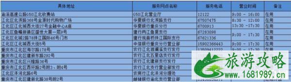 重庆etc升级办理指南 重庆etc安装点有哪些