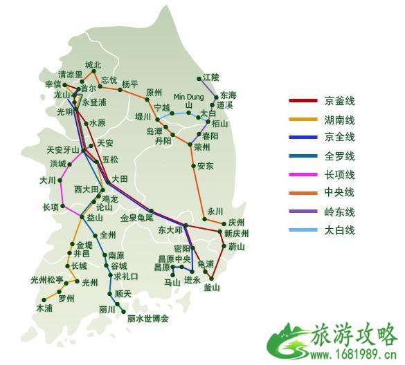 首尔火车票怎么买 首尔火车线路图 首尔火车票怎么买 首尔火车线路图