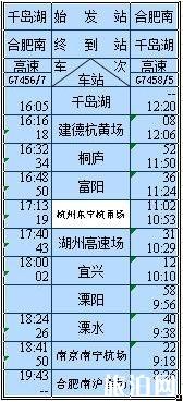杭黄高铁时刻表 杭黄高铁票价预测 杭黄高铁时刻表 杭黄高铁票价预测