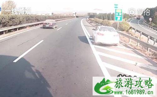 高速上强行变道急刹引发追尾是怎么回事 高速上强行变道急刹引发追尾是怎么回事