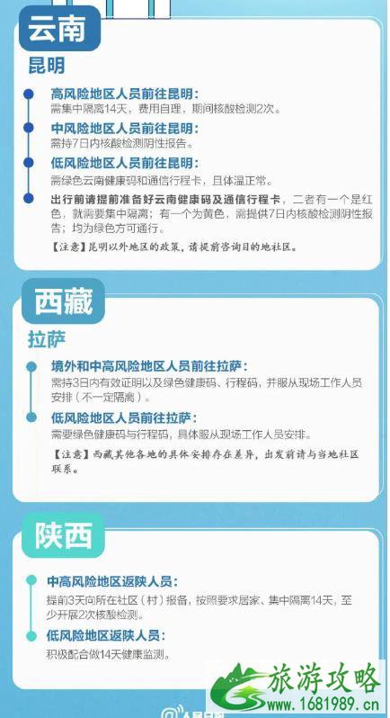 2021年入境隔离隔离完后跨省还需要隔离吗