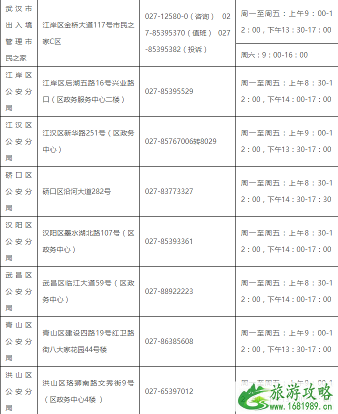 2022武汉港澳通行证办理地点+费用+所需材料