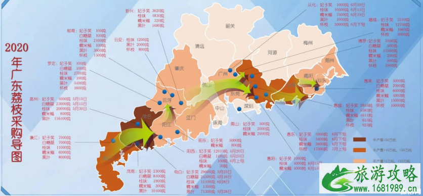 2020深圳南山荔枝上市时间及价格