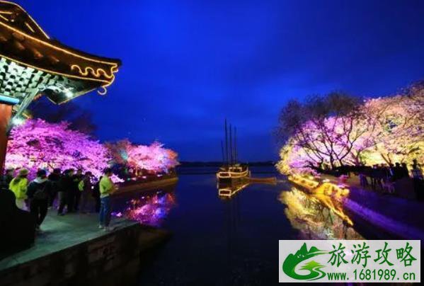 2022无锡鼋头渚夜樱最佳观赏地及开放时间