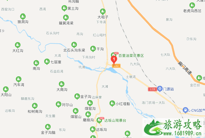 门源百里油菜花海景区在哪里 最佳赏花点推荐