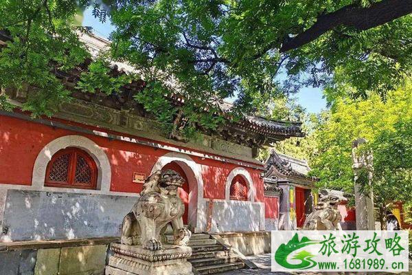 2022受疫情影响北京潭柘寺实行双暂停