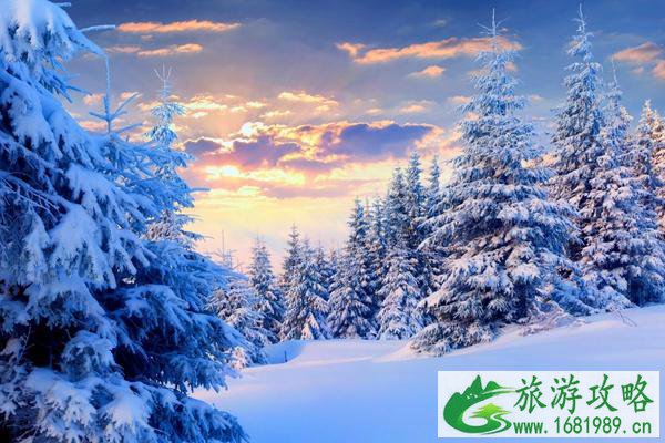 南方人冬天去哪里看雪 不用跑很远身边就有