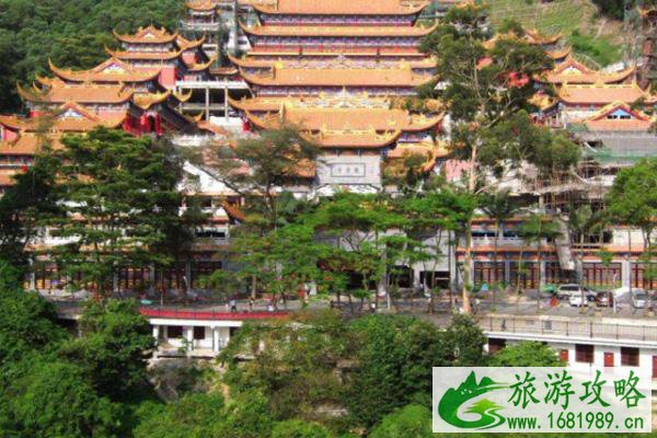 受疫情影响12月14日起大岭山森林公园观音寺暂停开放