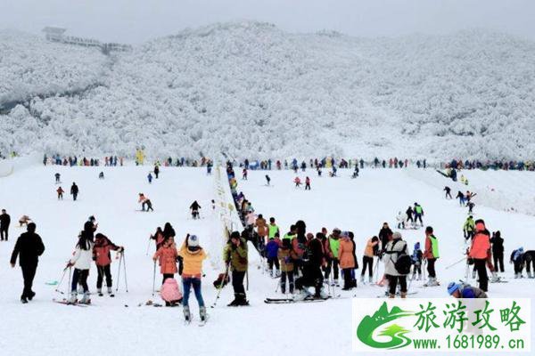 2021金佛山牵牛坪滑雪场开放时间及门票价格