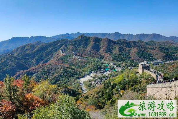 2021北京八达岭长城红叶最佳观赏时间