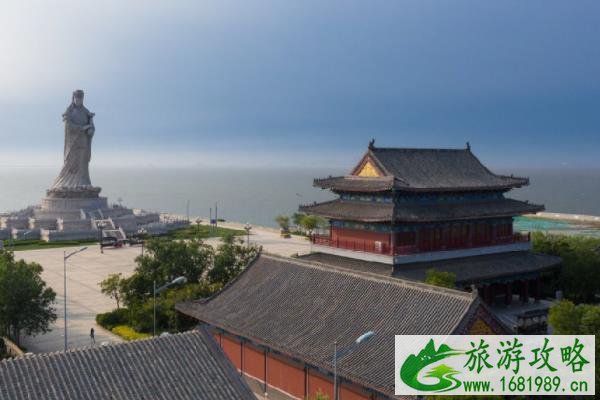 疫情期间天津滨海妈祖文化园暂停开放