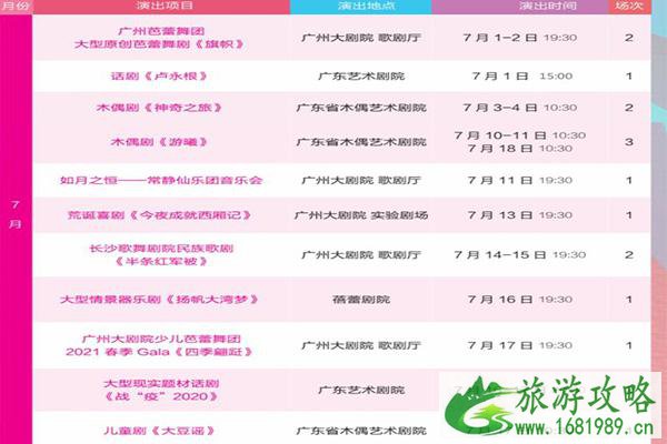 广州艺术季2021时间-地点 广州艺术季2021时间-地点