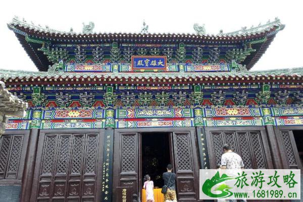 2021青天河月山寺游览区恢复开放
