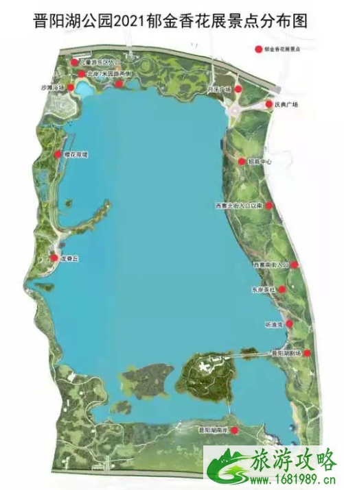 2021晋阳湖公园郁金香花展时间及展区信息 2021晋阳湖公园郁金香花展时间及展区信息