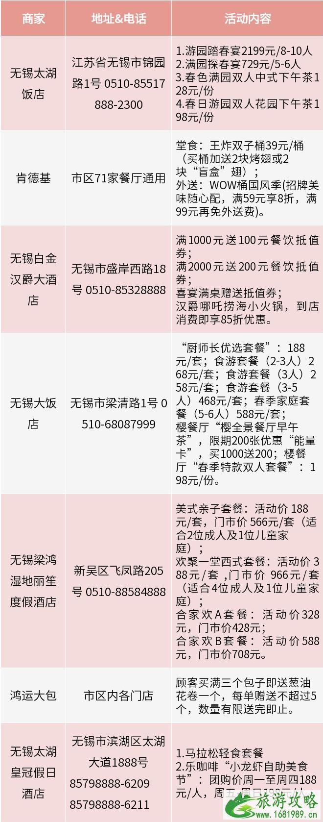 2021爱无锡生活季健康活力生活节时间及景区优惠信息汇总 2021爱无锡生活季健康活力生活节时间及景区优惠信息汇总