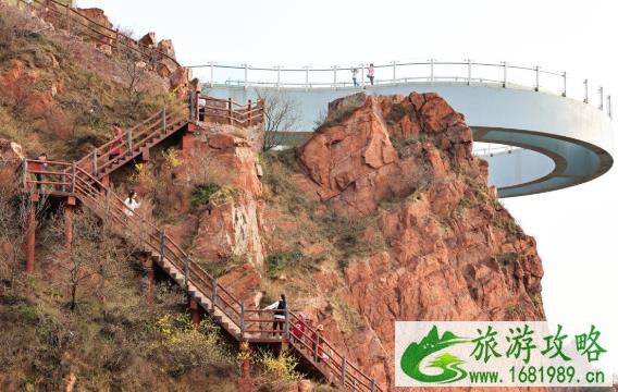 伏羲山红石林景区玻璃环廊有多长 要门票吗