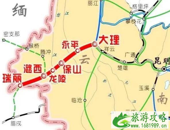 大瑞铁路线路图及最新进展2021 大瑞铁路线路图及最新进展2021