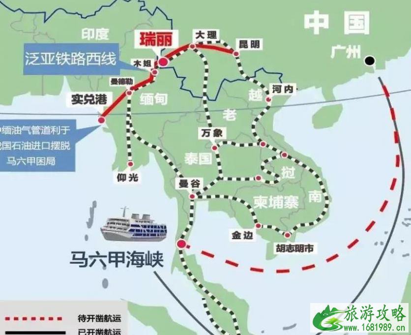大瑞铁路线路图及最新进展2021 大瑞铁路线路图及最新进展2021