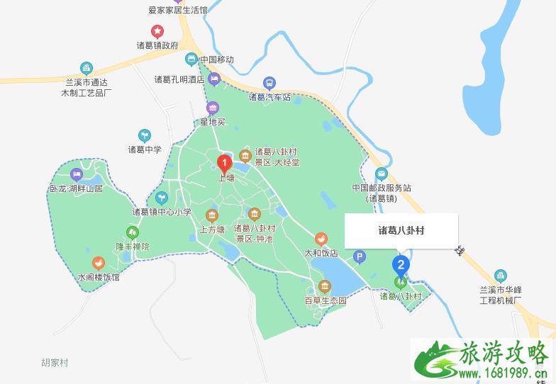 诸葛村在哪个城市 诸葛村旅游风景区 诸葛村在哪个城市 诸葛村旅游风景区