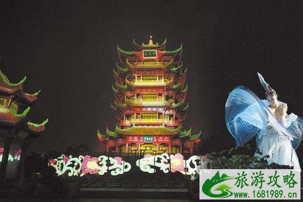2020夜上黄鹤楼表演时间 门票需要预约吗