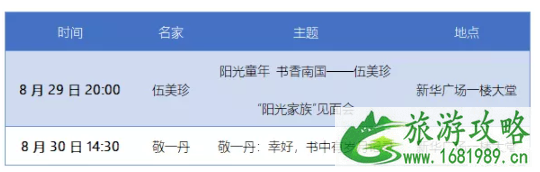 惠州书展2020南国书香节活动时间表 惠州书展2020南国书香节活动时间表